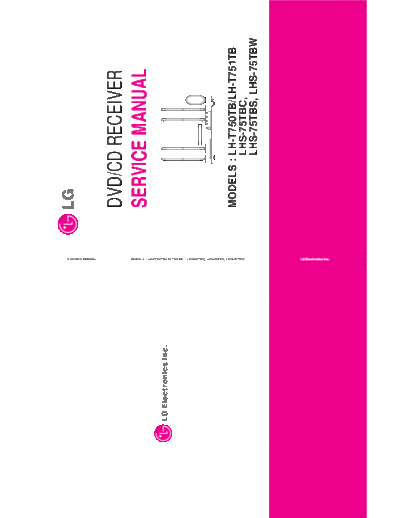 LG LH-T750TB Service Manual  LG Audio LHS-75TBW LH-T750TB Service Manual.pdf
