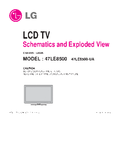 LG lg 47le8500-ua chassis la02e exploded sch  LG LCD 47LE8500-UA Chassis LA02E lg_47le8500-ua_chassis_la02e_exploded_sch.pdf