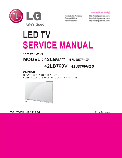 LG 42LB670V-ZA 42LB676V 42LB674V 42LB679V 42LB671V 42LB700V-ZG Chassis LD42B MFL67985224 1405-REV01  LG LED 42LB670V-ZA LG_42LB670V-ZA_42LB676V_42LB674V_42LB679V_42LB671V_42LB700V-ZG_Chassis_LD42B_MFL67985224_1405-REV01.pdf