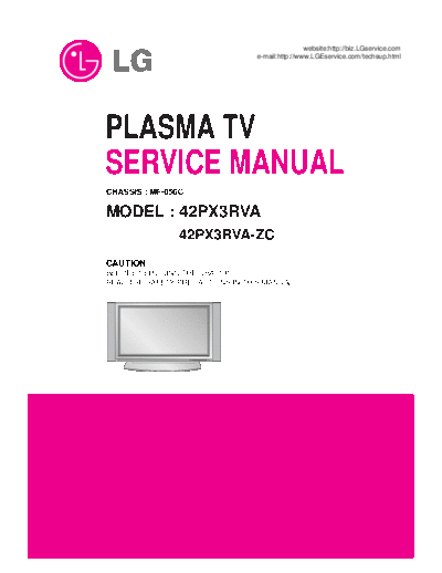LG 09090710555771  LG Plasma 42PX3RVA-ZC 09090710555771.pdf