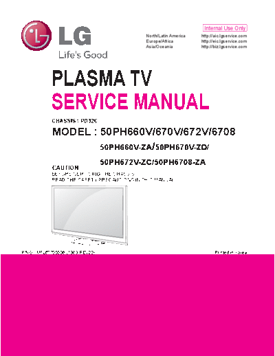 LG lg+50ph670v+chassis+pd32c  LG Plasma 50PH670V Chasis PD32C lg+50ph670v+chassis+pd32c.pdf