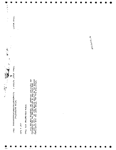 burroughs B5700 Smalltalk Implementers Manual Jun77  burroughs B5000_5500_5700 listing B5700_Smalltalk_Implementers_Manual_Jun77.pdf