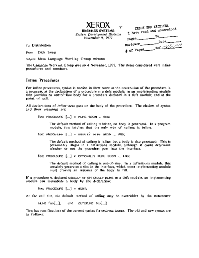 xerox 19771109 Mesa Language Working Group Minutes  xerox sdd memos_1977 19771109_Mesa_Language_Working_Group_Minutes.pdf