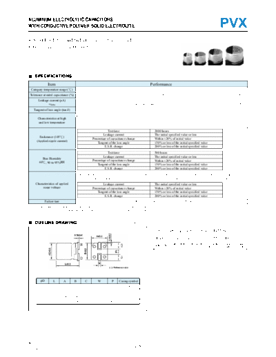 Stone [polymer smd] PVX Series  . Electronic Components Datasheets Passive components capacitors Stone Stone [polymer smd] PVX Series.pdf