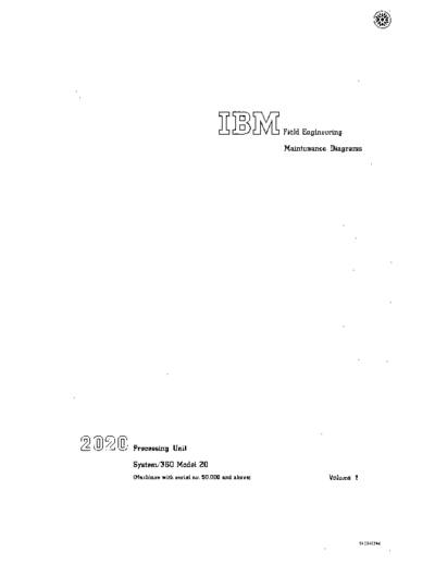 IBM SY33-1024-0 2020 FEMDM Vol 1 Apr69  IBM 360 fe 2020 SY33-1024-0_2020_FEMDM_Vol_1_Apr69.pdf