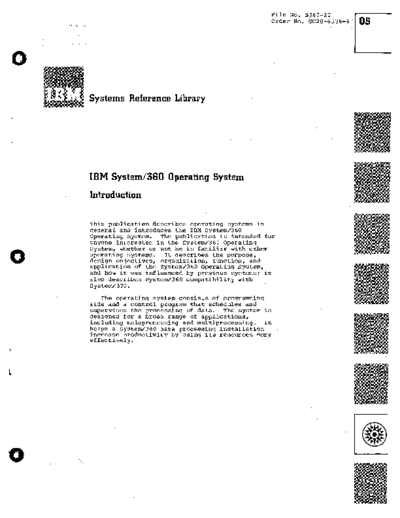 IBM GC28-6534-4 IBM System 360 Operating System Rel 21 Introduction Nov72 IBM 360 os R21.0_Mar72 GC28-6534-4_IBM_System_360_Operating_System_Rel_21_Introduction_Nov72.pdf