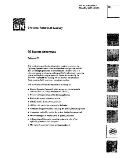 IBM GC28-6554-12 System Generation R21.7 Apr73  IBM 360 os R21.7_Apr73 GC28-6554-12_System_Generation_R21.7_Apr73.pdf