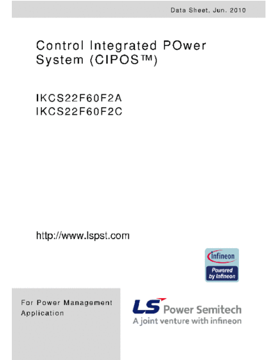 Infineon ikcs22f60f2a c  . Electronic Components Datasheets Active components Transistors Infineon ikcs22f60f2a_c.pdf