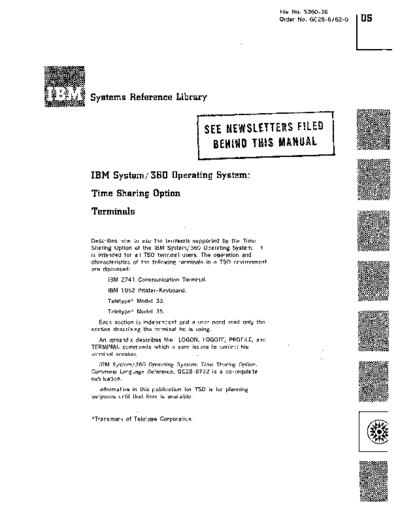 IBM GC28-6762-0 Time Sharing Option Terminals Mar71  IBM 360 os tso GC28-6762-0_Time_Sharing_Option_Terminals_Mar71.pdf