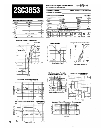 NO 2sc3853  . Electronic Components Datasheets Active components Transistors NO 2sc3853.pdf