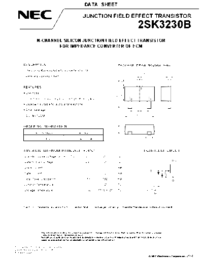 NEC 2sk3230  . Electronic Components Datasheets Active components Transistors NEC 2sk3230.pdf