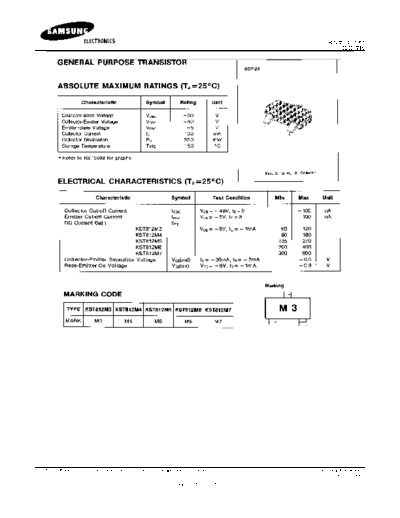 Samsung kst812m3 7  . Electronic Components Datasheets Active components Transistors Samsung kst812m3_7.pdf