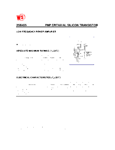 WingShing 2sb435  . Electronic Components Datasheets Active components Transistors WingShing 2sb435.pdf