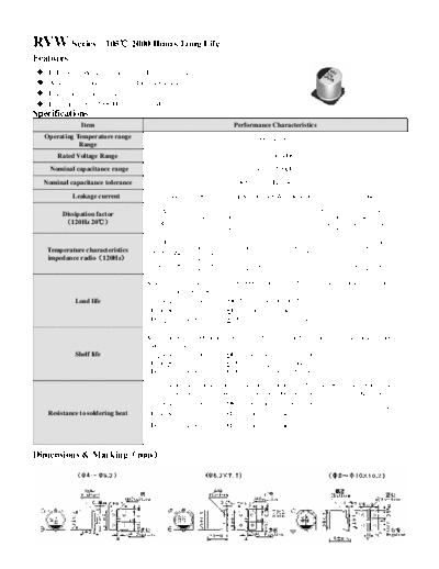 Acon Acon [SMD] RVW Series  . Electronic Components Datasheets Passive components capacitors Acon Acon [SMD] RVW Series.pdf