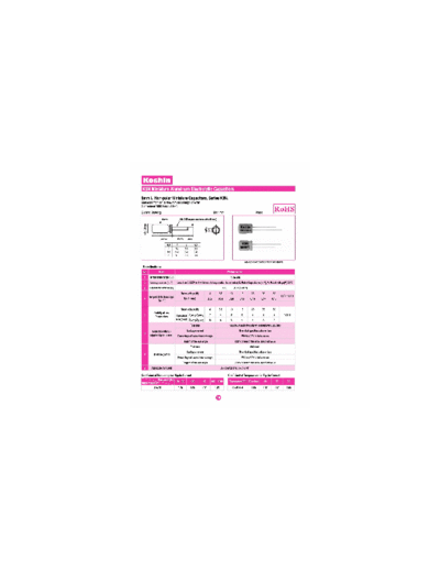 Koshin [non-polar radial] K3N Series  . Electronic Components Datasheets Passive components capacitors Koshin Koshin [non-polar radial] K3N Series.pdf