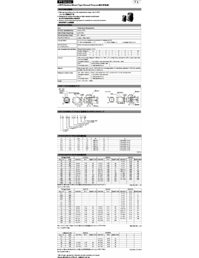 TL [Jiangxi Telexon] TL (2011)  [smd] PT Series  . Electronic Components Datasheets Passive components capacitors TL [Jiangxi Telexon] TL (2011)  [smd] PT Series.pdf