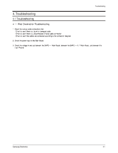 Samsung Troubleshooting  Samsung TV PL42A450 PL42A450P1XZD Troubleshooting.pdf