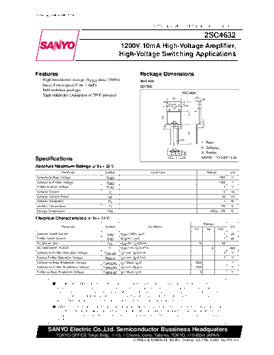 2 22sc4632  . Electronic Components Datasheets Various datasheets 2 22sc4632.pdf