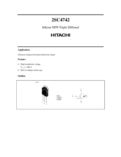 2 22sc4742  . Electronic Components Datasheets Various datasheets 2 22sc4742.pdf