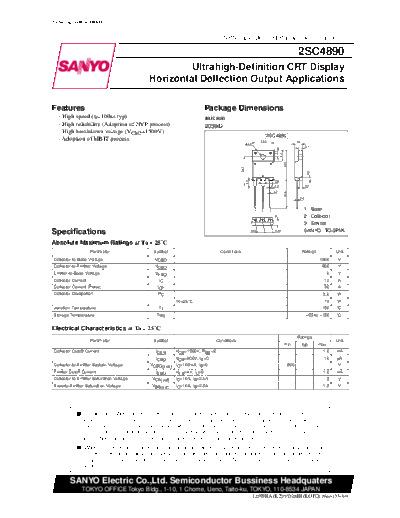 2 22sc4890  . Electronic Components Datasheets Various datasheets 2 22sc4890.pdf