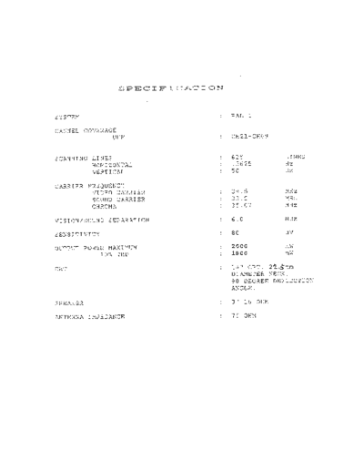 BEON ctv-1405  . Rare and Ancient Equipment BEON TV CTV-1405 beon ctv-1405.pdf