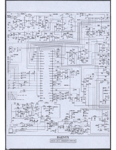 DAENYX Tv DAENYX DTC-1400  DTC-1450M  . Rare and Ancient Equipment DAENYX TV DTC1400 Tv DAENYX DTC-1400  DTC-1450M.pdf