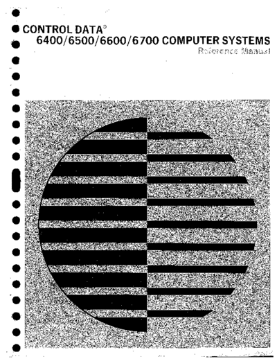 cdc 60100000K 6000 Series Computer Systems HW Reference Aug70  . Rare and Ancient Equipment cdc cyber cyber_70 60100000K_6000_Series_Computer_Systems_HW_Reference_Aug70.pdf