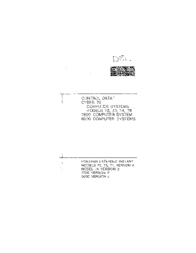 cdc 60357900A FORTRAN Extended Ver 4 Instant Nov71  . Rare and Ancient Equipment cdc cyber instant 60357900A_FORTRAN_Extended_Ver_4_Instant_Nov71.pdf