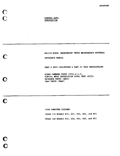 cdc 60469390E MSL15C Model Independent Tests Maintenance Software Ref May84 . Rare and Ancient Equipment cdc cyber msl 60469390E_MSL15C_Model_Independent_Tests_Maintenance_Software_Ref_May84.pdf