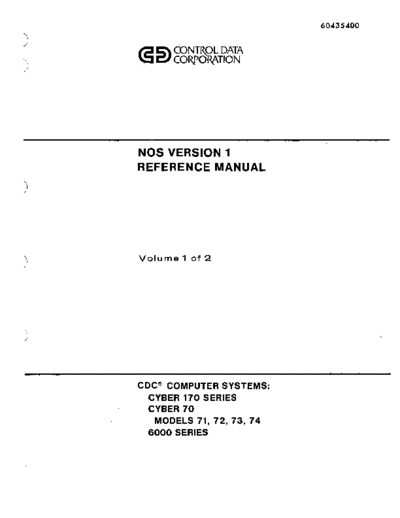cdc 60435400M NOS Version 1 Reference Manual Volume 1 Dec80 . Rare and Ancient Equipment cdc cyber nos 60435400M_NOS_Version_1_Reference_Manual_Volume_1_Dec80.pdf