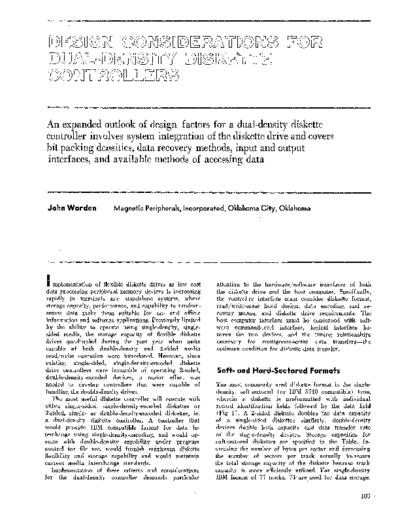cdc Worden Floppy Jun78  . Rare and Ancient Equipment cdc discs _appNotes Worden_Floppy_Jun78.pdf