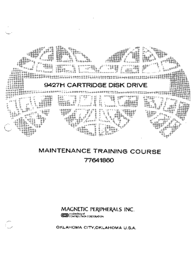 cdc 77641860B 9427H Maintenance Training Course Feb80  . Rare and Ancient Equipment cdc discs hawk 77641860B_9427H_Maintenance_Training_Course_Feb80.pdf