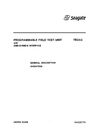 cdc 83325770C TB2A3 SMD-O SMD-E Tester Users Guide Mar90 . Rare and Ancient Equipment cdc discs tester 83325770C_TB2A3_SMD-O_SMD-E_Tester_Users_Guide_Mar90.pdf