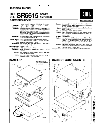 JBL hfe jbl sr6615 technical en  JBL Audio SR6615 hfe_jbl_sr6615_technical_en.pdf