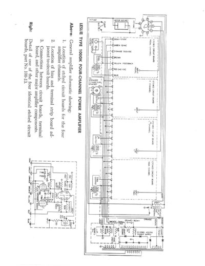 . Rare and Ancient Equipment 100GK schematic  . Rare and Ancient Equipment LESLEY 100GK_schematic.pdf