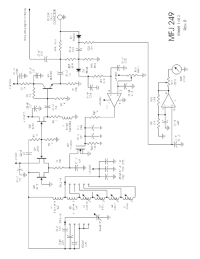 MFJ MFJ249 Sch  . Rare and Ancient Equipment MFJ MFJ249_Sch.pdf