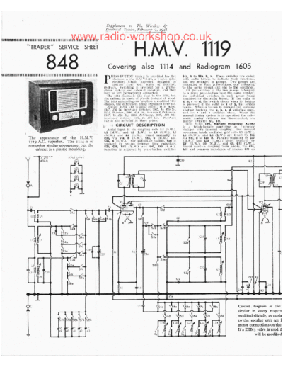 HMV hmv-1605  . Rare and Ancient Equipment HMV hmv-1605.pdf