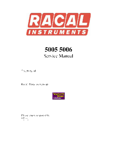 . Rare and Ancient Equipment Racal 5005-5006 Digital Multimeter Service Manual 1981  . Rare and Ancient Equipment Racal Racal_5005-5006_Digital_Multimeter_Service_Manual_1981.pdf