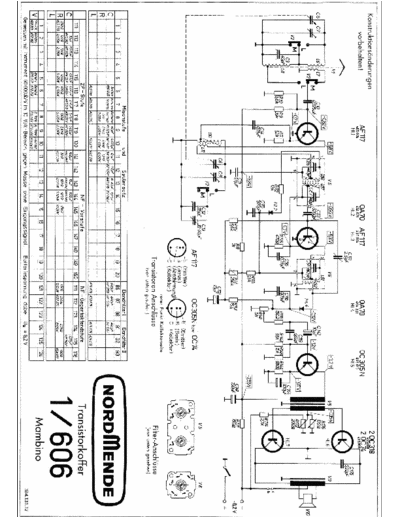 Nordmende Nordmende Mambino D06 1-606  Nordmende Audio 1-606 Mambino Nordmende Mambino D06 1-606.pdf