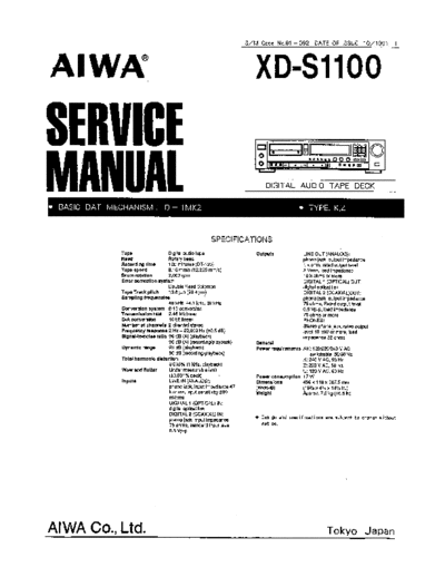 AIWA aiwa xd-s1100  AIWA Audio XD-S1100 aiwa_xd-s1100.pdf