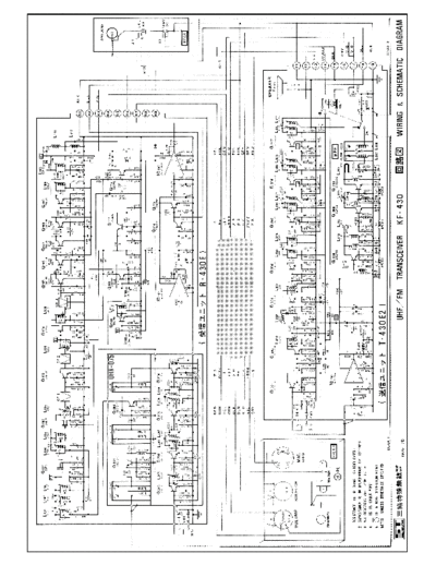 SANKYO KF-430 UHF-FM Transceiver sch  . Rare and Ancient Equipment SANKYO KF-430 Sankyo_KF-430_UHF-FM_Transceiver_sch.pdf