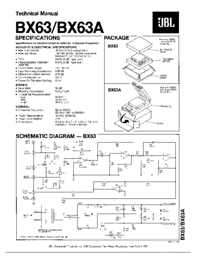. Various Jbl-BX63 actcros  . Various SM scena JBL Jbl-BX63 actcros.pdf