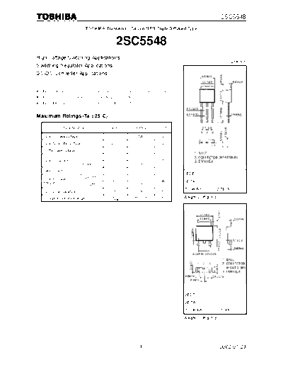 . Electronic Components Datasheets 2sc5548  . Electronic Components Datasheets Active components Transistors Toshiba 2sc5548.pdf