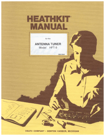 HEATHKIT HFT9 man  . Rare and Ancient Equipment HEATHKIT Meet App HFT9 HFT9_man.pdf