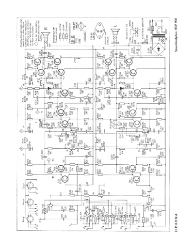 RFT Stromlaufplan  . Rare and Ancient Equipment RFT Audio HSV900 Stromlaufplan.pdf