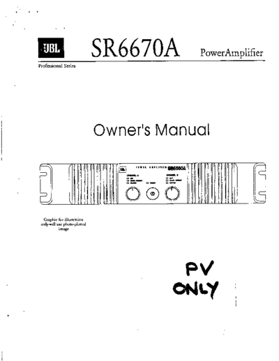 . Various JBL-SR6670Amanual  . Various SM scena Studio JBL-SR6670Amanual.pdf