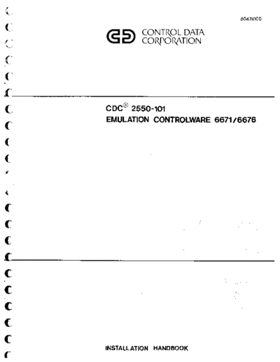 cdc 60474100B 2550-101 Emulation Controlware 6671 6676 Apr78 . Rare and Ancient Equipment cdc cyber comm 2550 60474100B_2550-101_Emulation_Controlware_6671_6676_Apr78.pdf