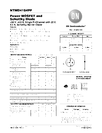 ON Semiconductor ntmd4184pf  . Electronic Components Datasheets Active components Transistors ON Semiconductor ntmd4184pf.pdf