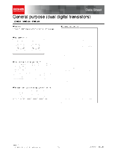 Rohm emg6 umg6n fmg6a  . Electronic Components Datasheets Active components Transistors Rohm emg6_umg6n_fmg6a.pdf