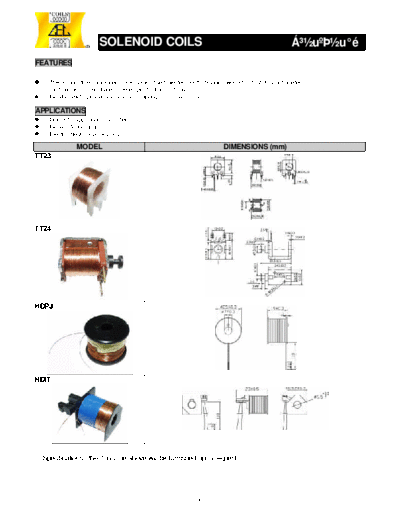 Coils and other documents 036  . Electronic Components Datasheets Passive components capacitors CEC - PCE-TU# Coils and other documents 036.PDF